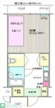 ラフィーネ学生マンションの物件間取画像